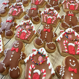 Happy Gingerbread Man Cookie Cutter, Large 5.25" by Ann Clark Cookie Cutters