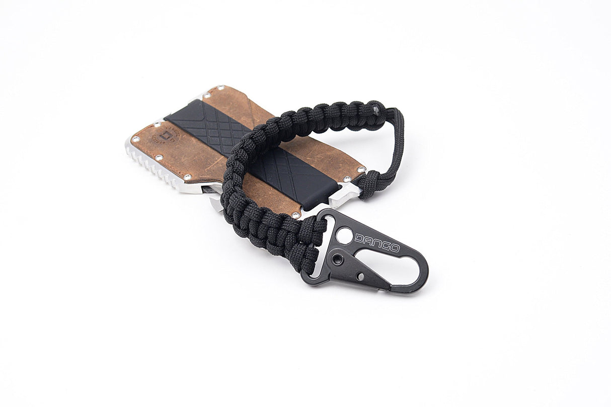 Dango EDC Tether - Cobra Weave 550 Paracord - 6 Inch Woven, 10 Feet Unraveled