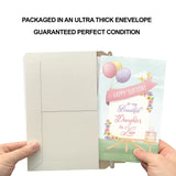 Prime Greetings Friend Birthday Card, Made in America, Eco-Friendly, Thick Card Stock with Premium Envelope 5in x 7.75in, Packaged in Protective Mailer