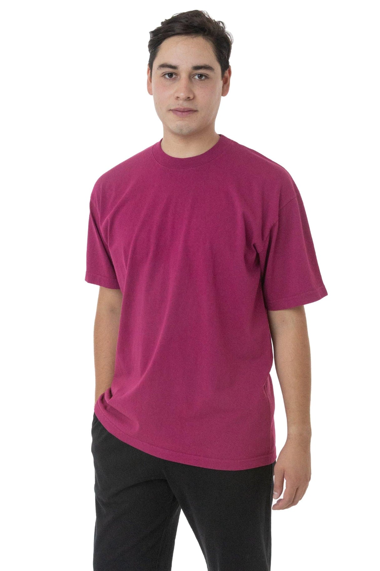 1801 - 6.5oz T-Shirt, Made In USA, Garment-Dyed, Shrink-Free, Relaxed Fit