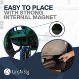 LandAirSea Overdrive GPS Tracker & Hardwire Power Adapter - Extended Battery, Waterproof, and Global Coverage - Subscription is Required