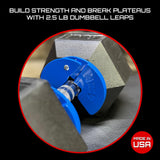 Micro Gainz Dumbbell Fractional 1.25lb Weight Plate, Ideal for Micro Loading, (Choose Color) 4 Piece Fractional Weight Plates, Designed for Dumbbell Training, Made In USA