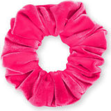 Velvet Scrunchies Premium Plush Soft Ponytail Holder Made in the USA Black