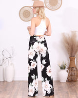 Popana Palazzo Pants for Women Casual Summer Wide Leg Beach Pants Plus Size Made in USA