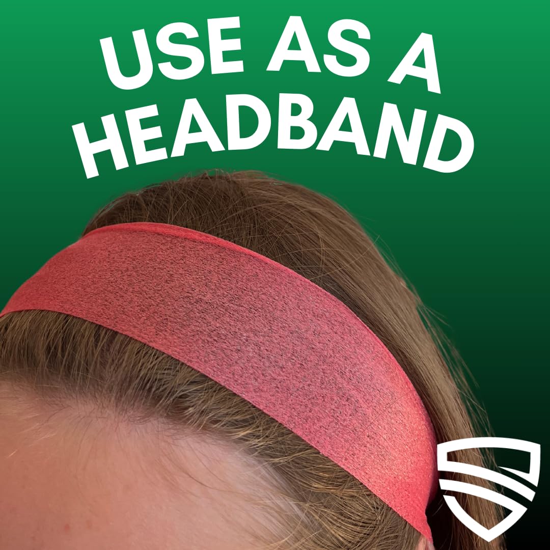 Shield Athletic Underwrap | Bulk Case 48 Rolls of PreWrap, Hair Tie, Headband, Patellar Support, Pre-Wrap Athletic Tape, 2.75" X 30 SYards, Foam Barrier Skin Protection, Flexible, Breathable Red