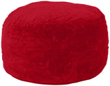 Chill Sack Bean Bag Chair: Giant 5' Memory Foam Furniture Bean Bag - Big Sofa with Soft Micro Fiber Cover - Black