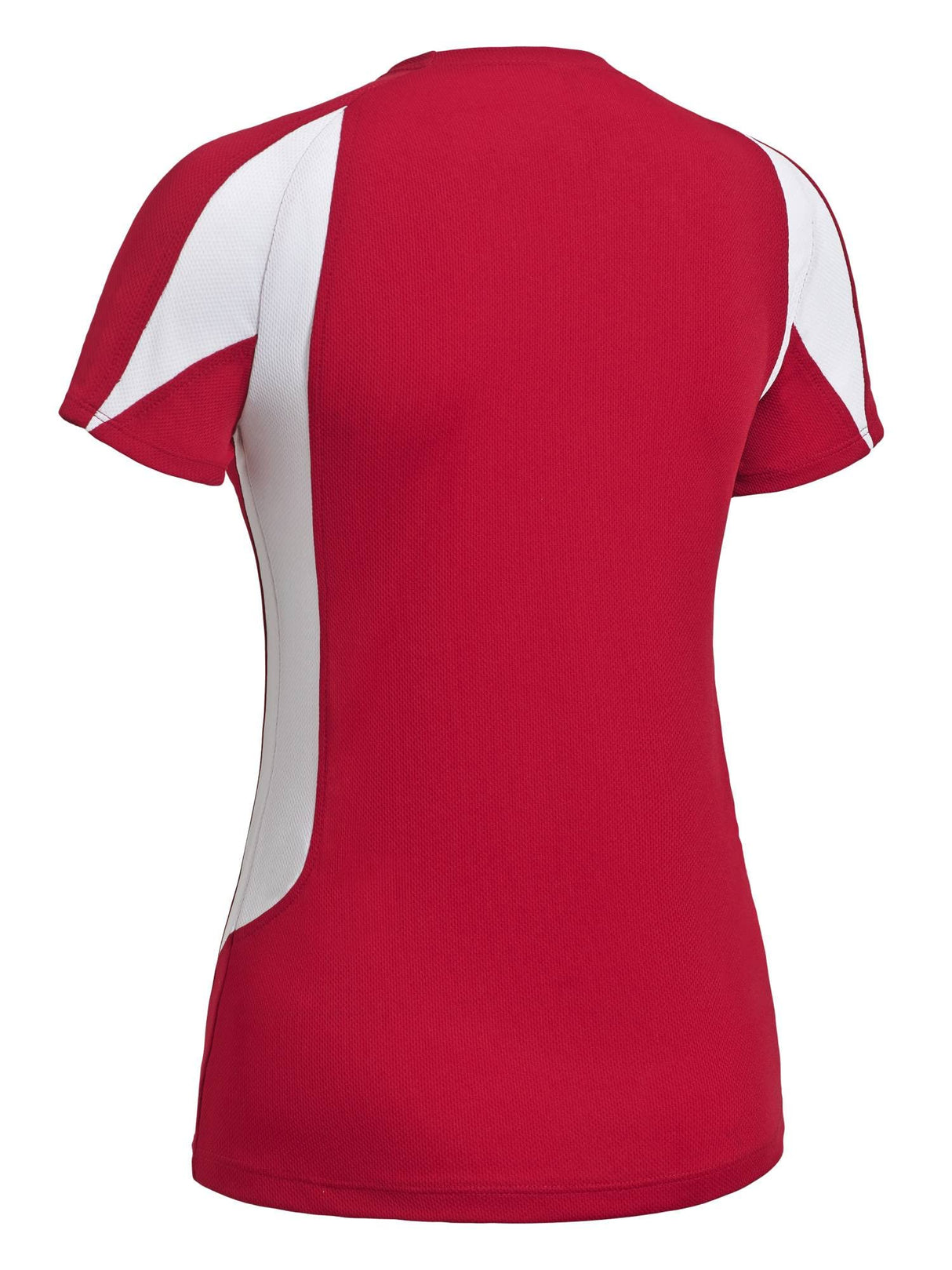 Expert Brand USA-Made Women's Oxymesh Dry Fit Color Blocked Athletic T-Shirt