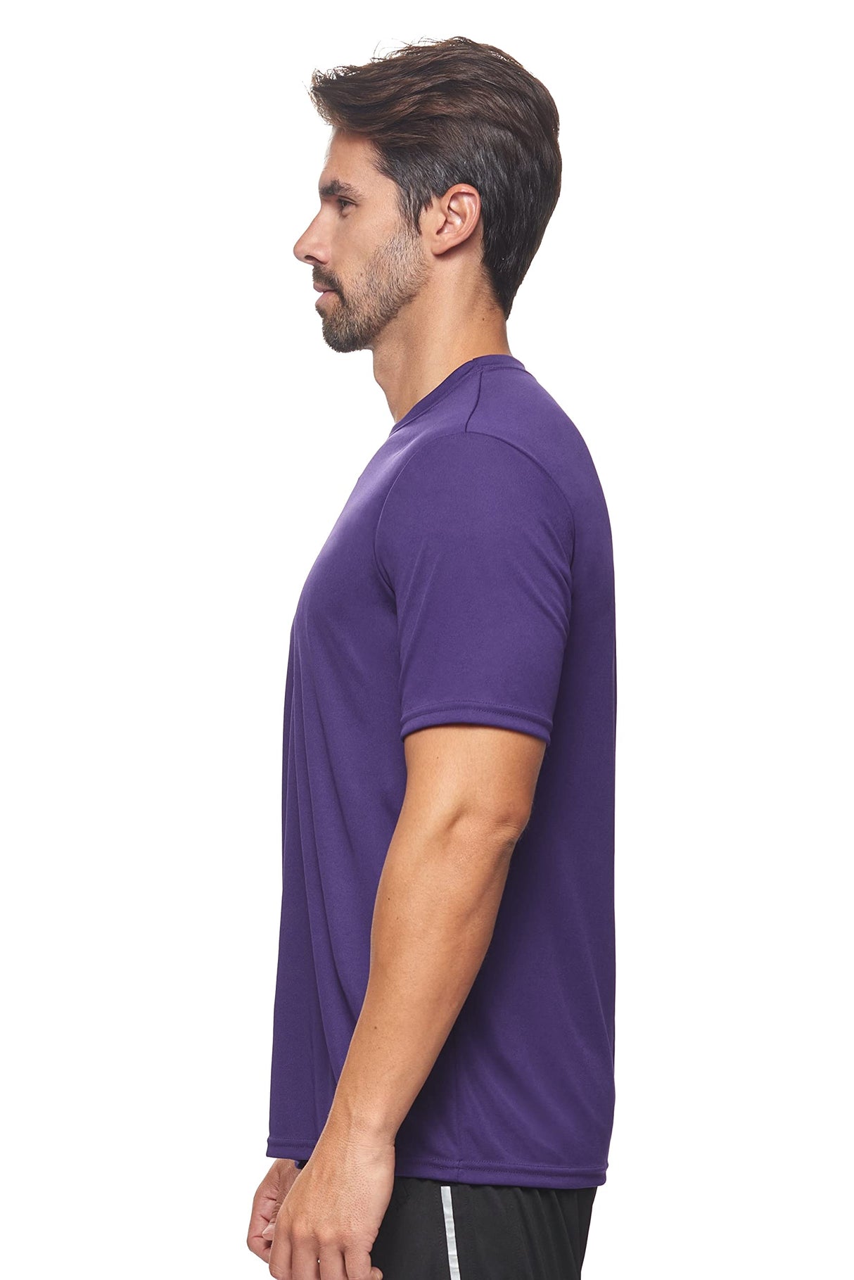 Expert Brand USA-Made Men's Drimax Short-Sleeve Active T-Shirt for Training Gym Hiking Workout