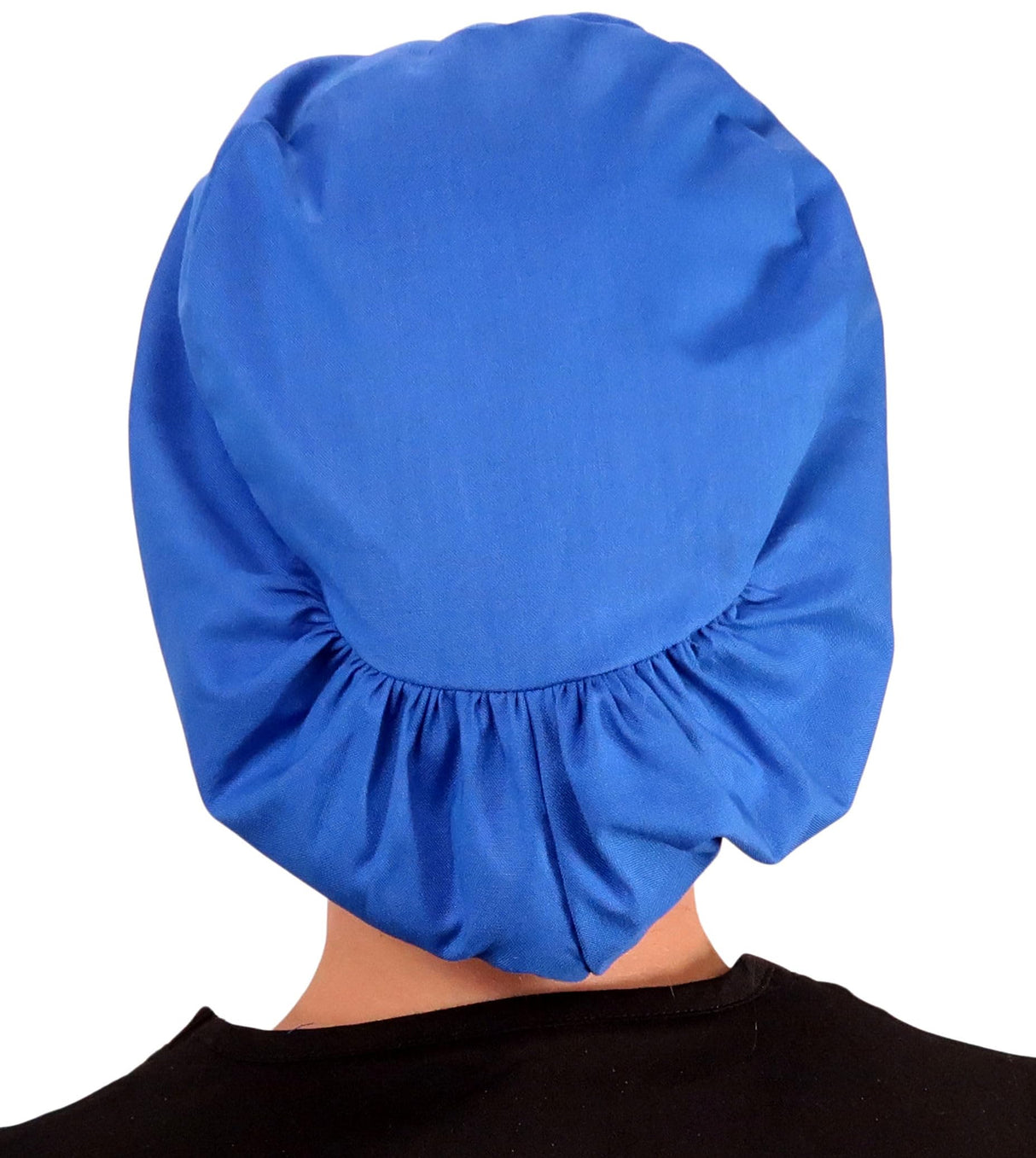 Sparkling EARTH Riley Medical Scrub Caps with Flat Front and Roomy Back - Adjustable Cord Lock Closure - Made in The USA!