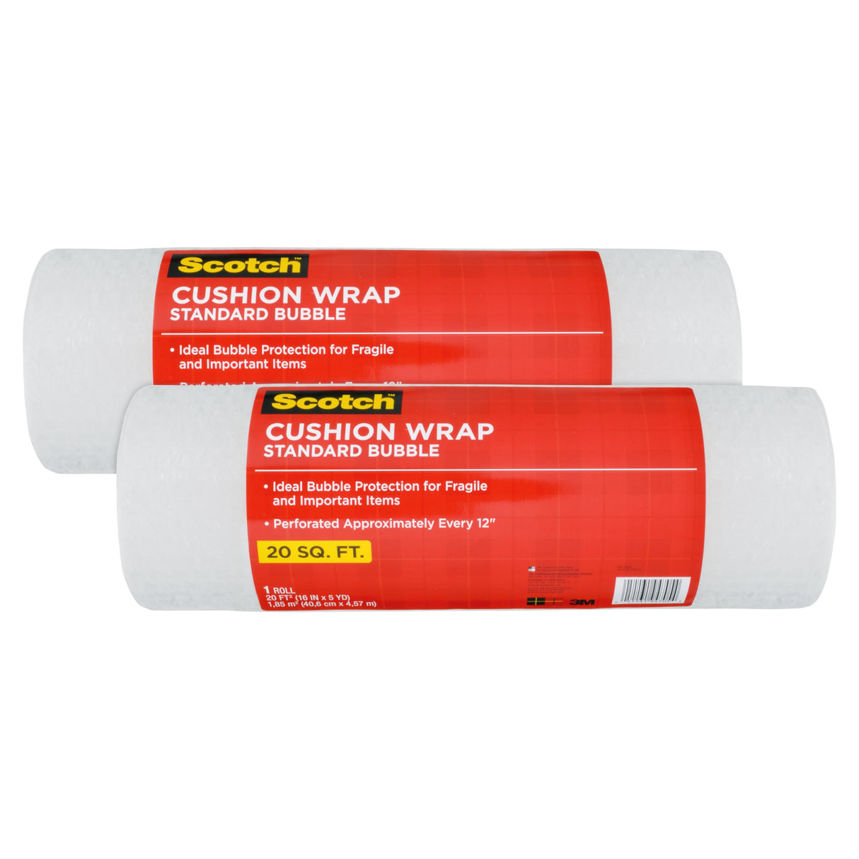 Scotch Cushion Wrap, 16 in x 15 ft., 1 Roll/Pack (7924)