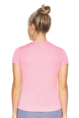 Expert Brand USA-Made Women's Drimax Dry Fit Short Sleeve Athletic T-Shirt