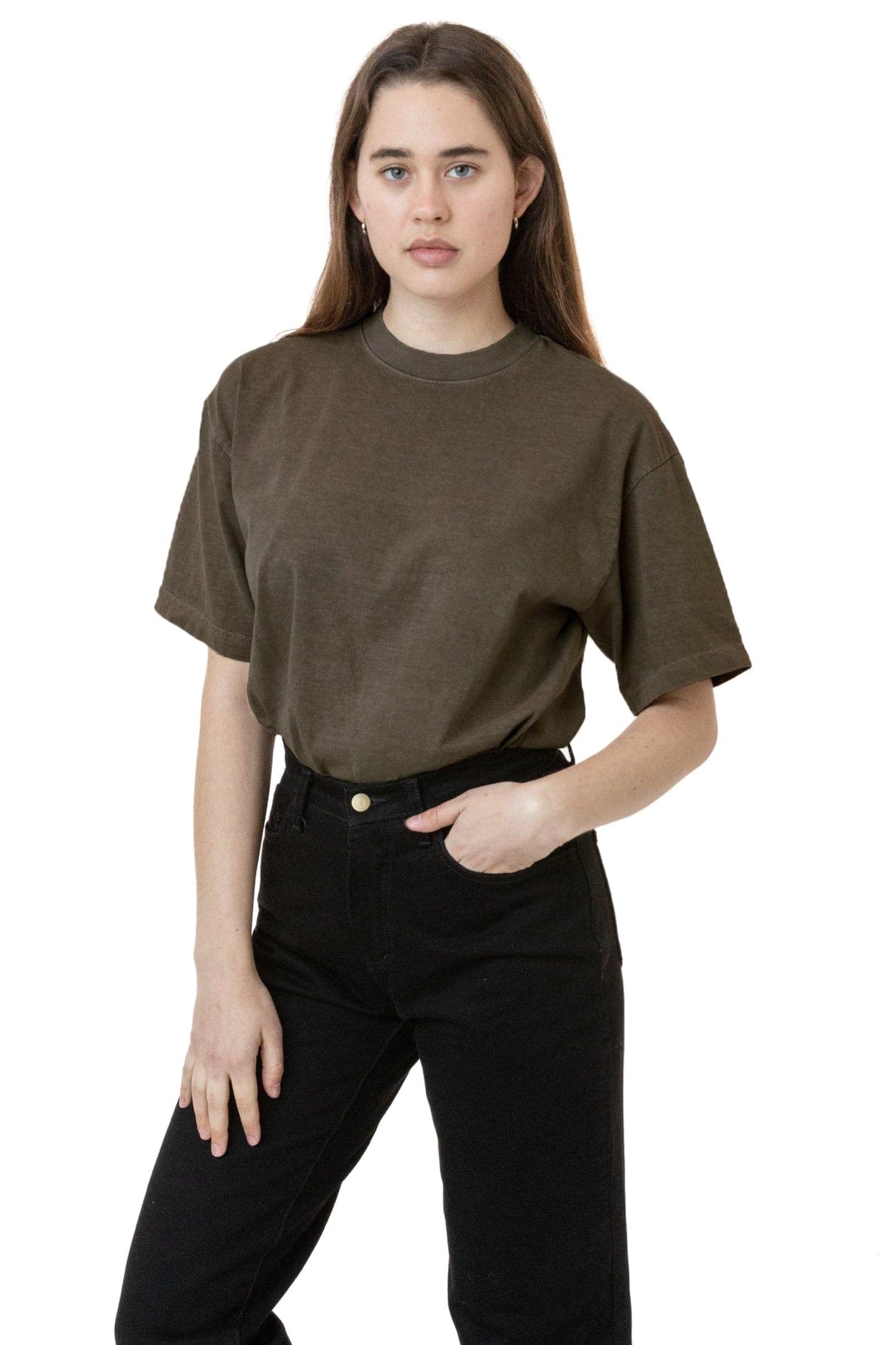 The 1801 Pigment Dye - 6.5oz Garment Dye Crew Neck T-Shirt