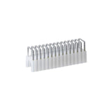 Arrow 591189 T59 Insulated Staples, 5/16-Inch Leg length, 5/16-Inch Crown Width, Clear, 300-Pack, Made in the USA