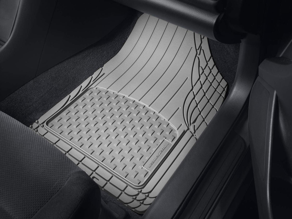 WeatherTech Semi Universal All Weather and Vehicle Trim to Fit Floor Mats - 4-Piece Set Black