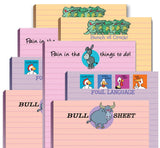 Stonehouse Collection Funny Notepads - Assorted Pack of 4 Note Pads - Funny Office Gifts for Coworkers, Women & Men - Made in USA Note Pad, 4.25 x 5.5 Inch Each - Cute Notepad & Fun Office Supplies