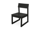 POLYWOOD® Edge Dining Chair, Black