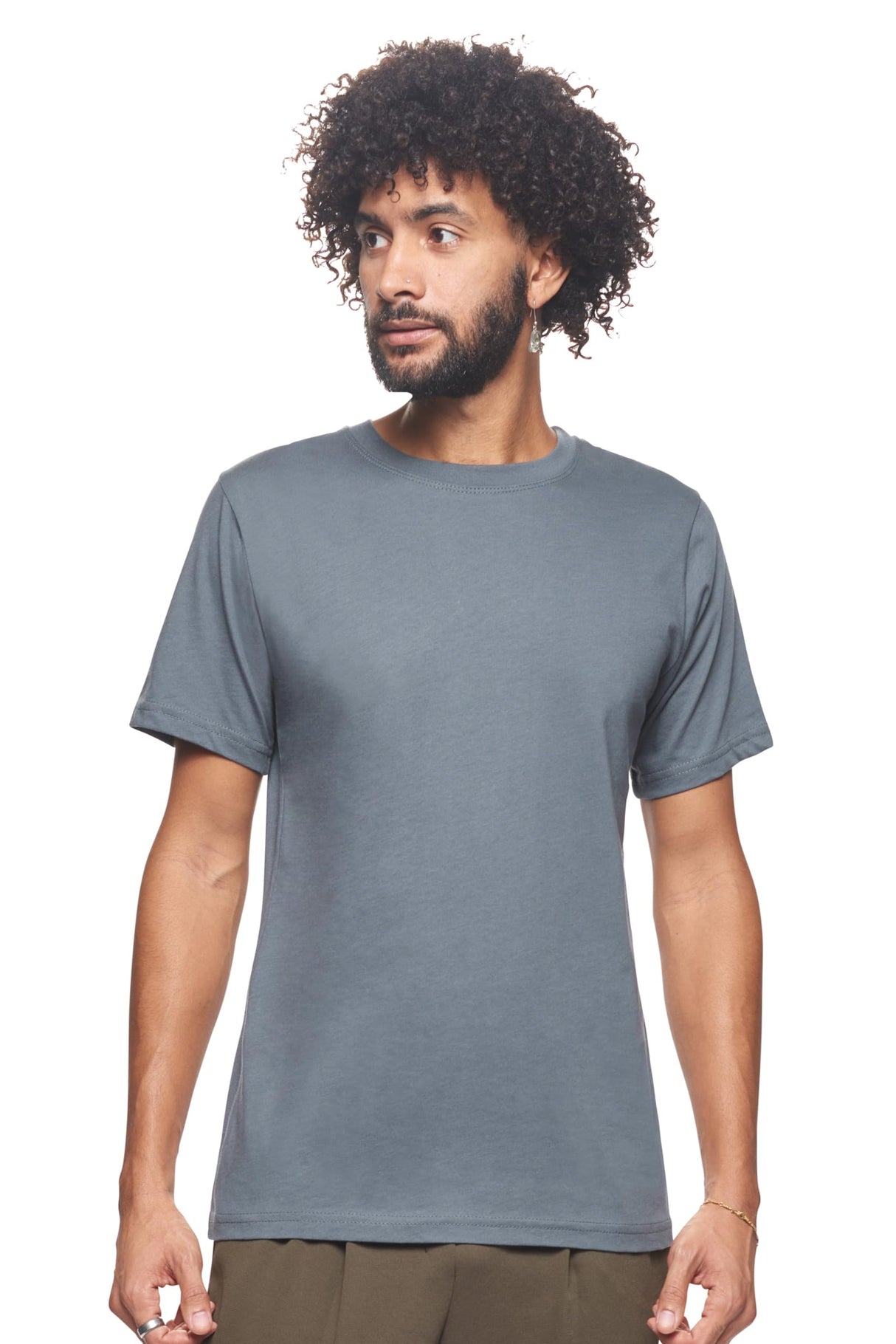 Expert Brand USA-Made Organic Cotton Crewneck Unisex T-Shirt