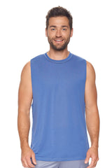 Expert Brand USA-Made Men's Soft Casual Activewear Siro Raw Edge Muscle Tee