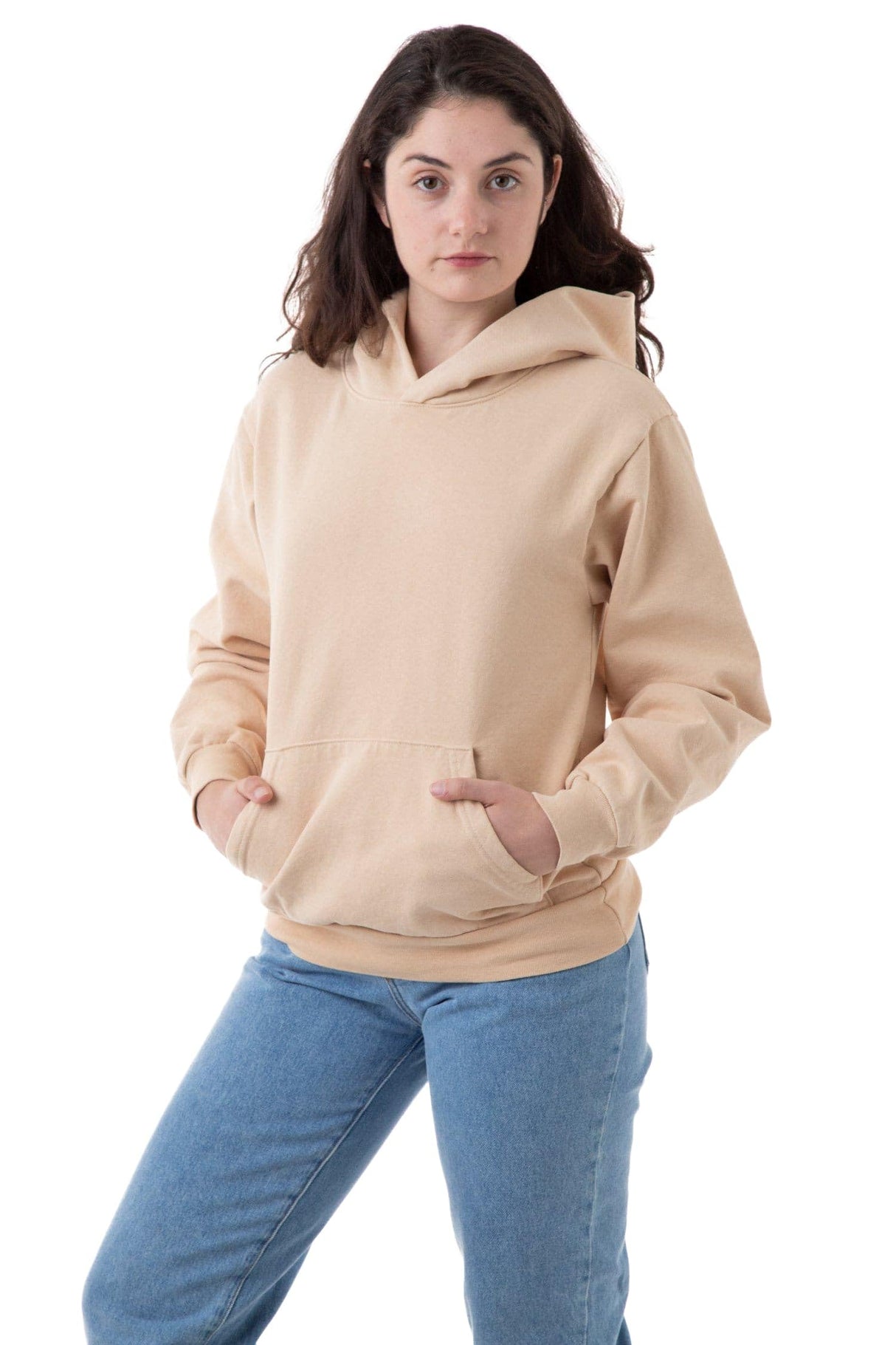 Los Angeles Apparel Heavy Fleece Hoodie (Garment Dye)