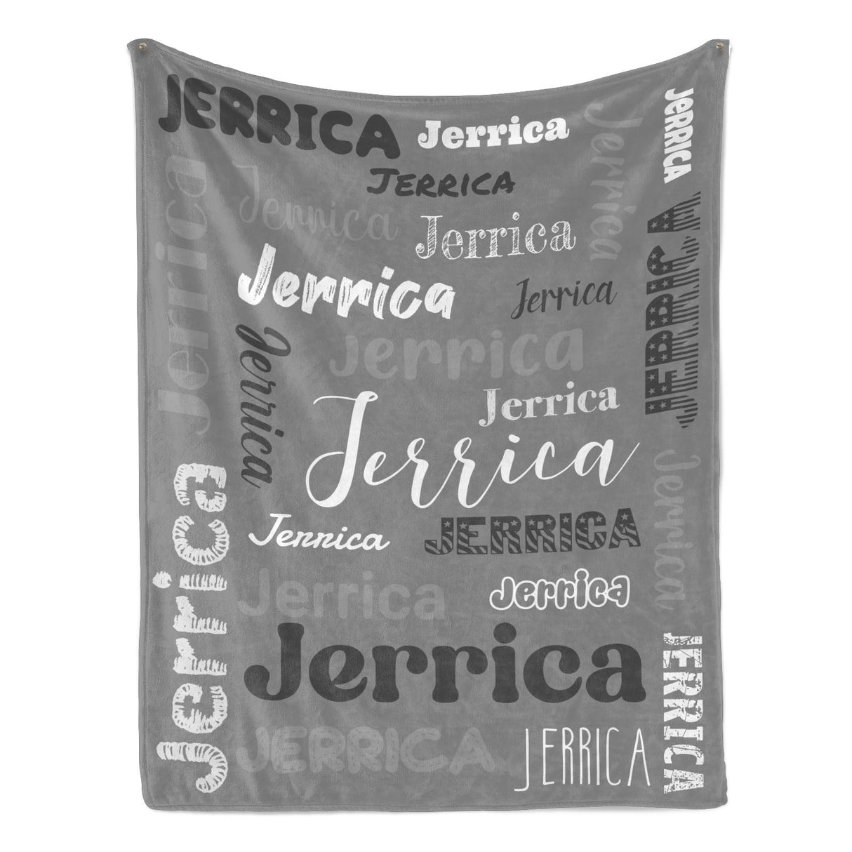 Custom Blanket with Name, Soft Cozy Personalized Name Blankets for Kids, Girls, Boys, Adults, Customized Christmas Blanket for Women, Men, Newborn, New Mom, Red Colors, Made in USA