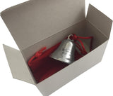 It's A Wonderful Life Christmas Ornament Bell on Ribbon Gift Boxed Movie Souvenir Steel Metal Keepsake Decoration Made in The USA