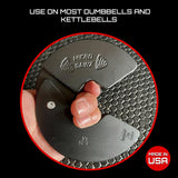 Micro Gainz Dumbbell Fractional 1.25lb Weight Plate, Ideal for Micro Loading, (Choose Color) 4 Piece Fractional Weight Plates, Designed for Dumbbell Training, Made In USA