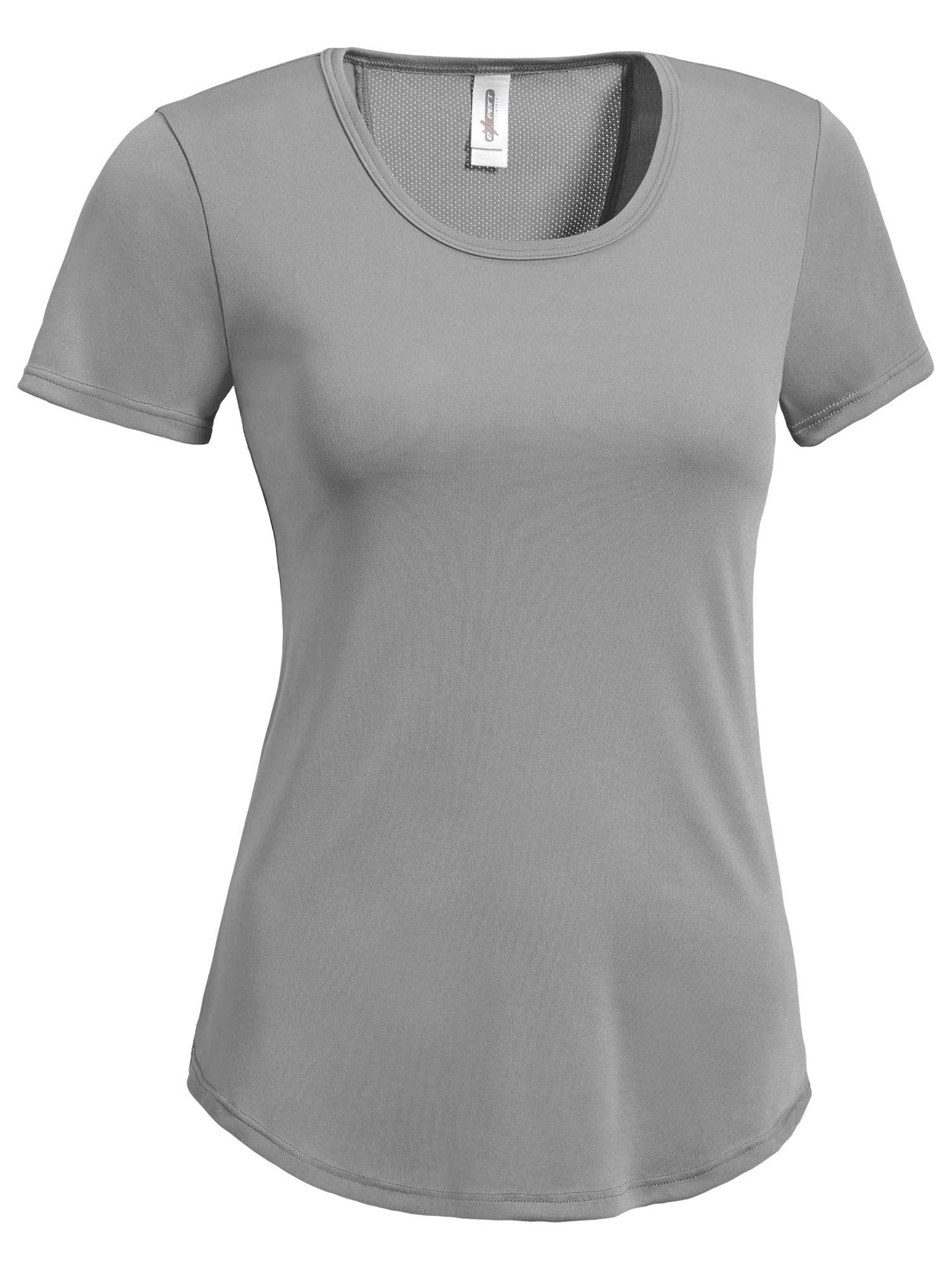 Expert Brand USA-Made Women's Drimax Angel Mesh Cinch Performance T-Shirt for Training Sports Hiking Workout