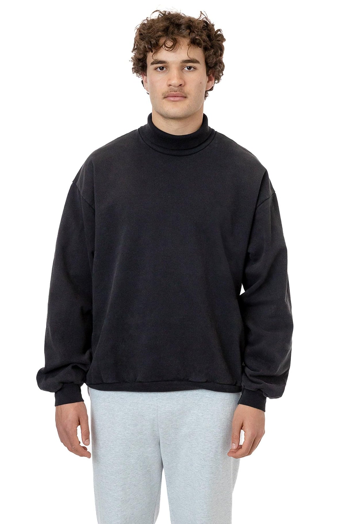 Heavy Fleece Turtleneck (Garment Dye)