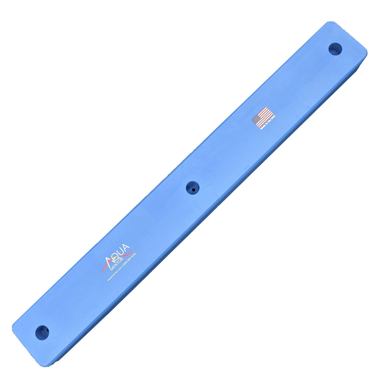 Marine Dock Bumpers - Made in the USA - High-Density PE Foam Boat & Dock Bumper Pads, Chip & Crack Resistant, Won't Rub Off on Boats (Blue, 48"L x 6"W x 4"H)
