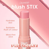 ColourPop Blush Stix - Cream Blush Stick with a Blendable, Hydrating Formula and Natural, Skin-Like Finish - Buildable Cream Blush for Cheeks, Eyes & Lips - Cool It (0.28 oz)