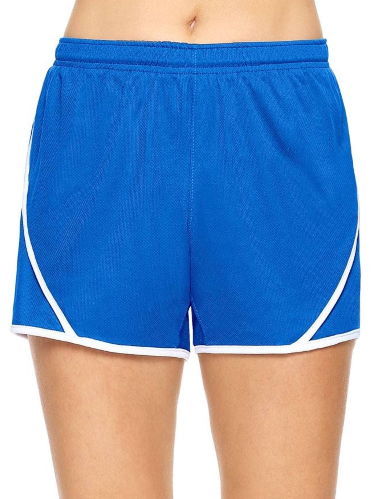 Expert Brand USA-Made Women's Oxymesh Dry Fit Athletic Running Shorts