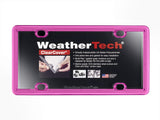 WeatherTech ClearCover License Plate Cover and Frame, Baby Blue