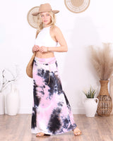 Popana Womens Long Maxi Skirt - Made in USA Long Skirts for Women Trendy - Casual Convertible Sundress Plus Size Maxi Skirt