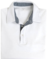 YURO-K Premium Cotton Slub Jersey Short Sleeve Men's Polo T-Shirt with Side Slit Small - XX