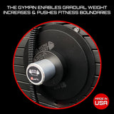 Micro Gainz GymPin Weight Stack Extender Pin for Cable Machine & Home Gym, Designed for Weight Lifting & Strength Training Allowing Additional Olympic Weight Plates, Made in The USA
