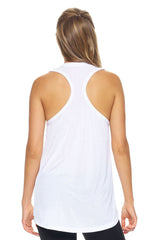 Expert Brand USA-Made Women's Soft Casual Activewear Siro V-Neck Racerback