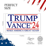 Rogue River Tactical Trump Vance 2024 Presidential Election Bumper Sticker Car Decal Conservative Republican USA Election Political Sticker