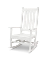 POLYWOOD® Vineyard Porch Rocking Chair (Black)