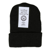Warm Winter Watch Cap 100% Wool Beanie Made in USA to Military Specifications