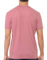 YURO-K Men's Premium Binded Neck Cotton Classic Short Sleeve Crew T-Shirt