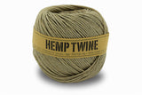 Bean Products Hemp Twine - High Tensile Strength and Durable - Made with 100% Hemp - Perfect for Jewelry, Arts & Crafts, Decoration, Cooking - 0.5MM, 50G/328 Ft. - 8 lb. Test Strength - Natural