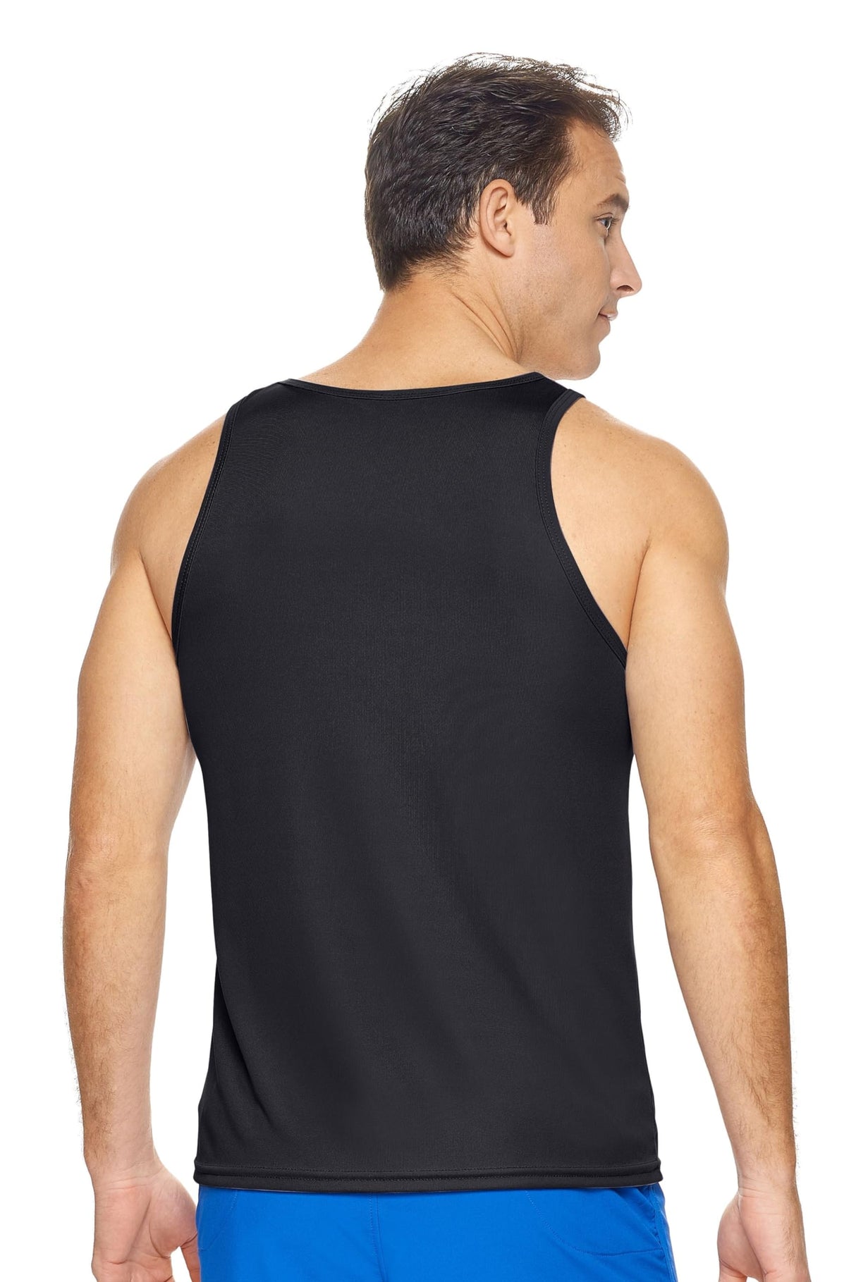 Expert Brand USA-Made Men's Drimax Active Sleeveless Muscle Shirt for Training Gym Hiking Workout