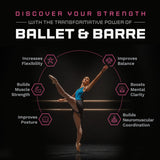 VITA Barre Wall-Mounted Double Ballet Barre, Deux, Wood | Fixed Height, Made in USA, Home, Studio or Gym Exercise Equipment for Kids & Adults | Dance, Fitness, Pilates