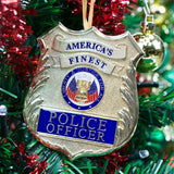 Allied Products Navy Heroes Series Holiday Ornament - Officially Licensed Navy Medallion