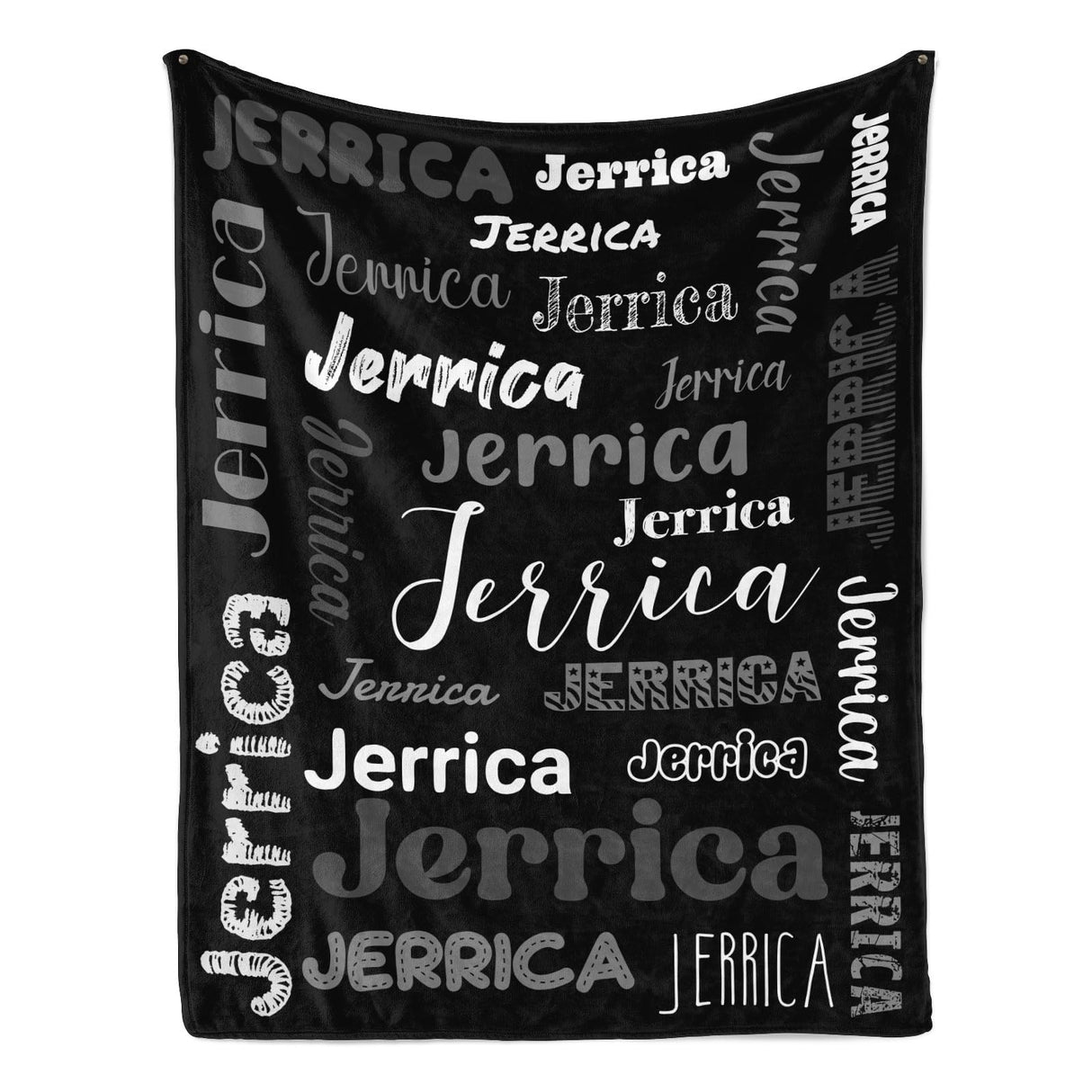 Custom Blanket with Name, Soft Cozy Personalized Name Blankets for Kids, Girls, Boys, Adults, Customized Christmas Blanket for Women, Men, Newborn, New Mom, Red Colors, Made in USA