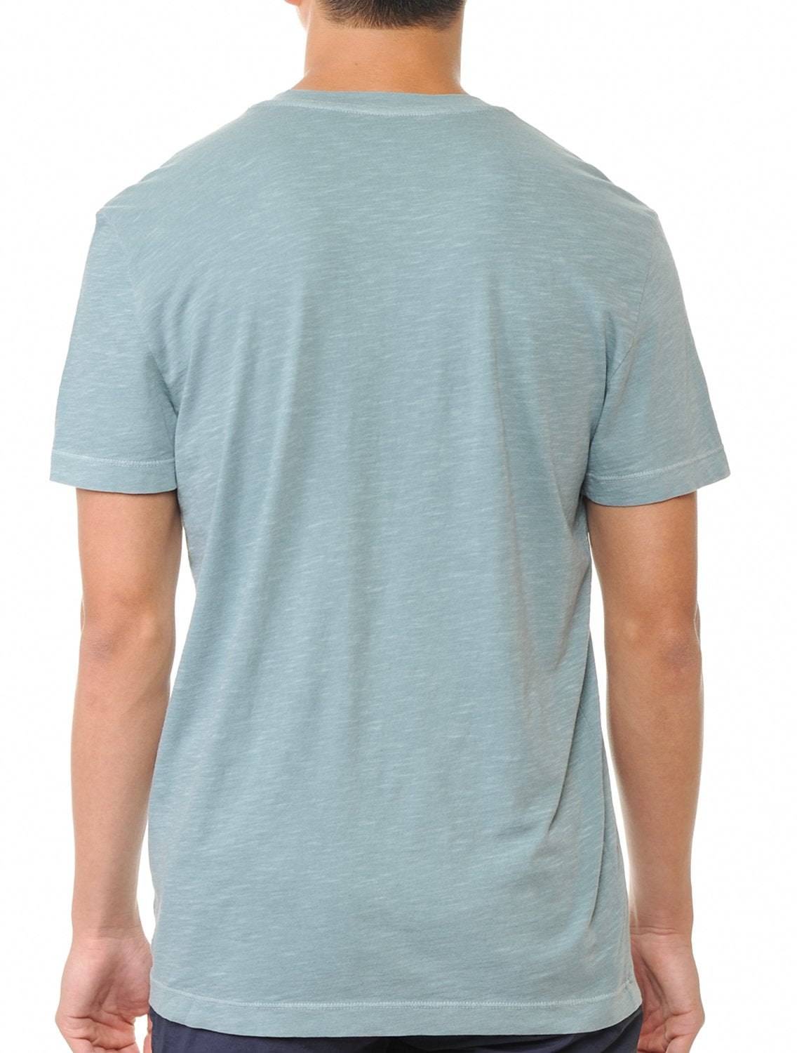 YURO-K Men's Short Sleeve V-Neck T-Shirt Premium Cotton Classic Short Sleeve V-Neck T-Shirt