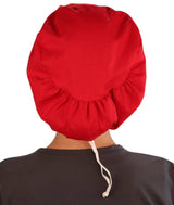 Sparkling EARTH Riley Medical Scrub Caps with Flat Front and Roomy Back - Adjustable Cord Lock Closure - Made in The USA!