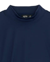 Akwa Men's Moisture Wicking Mock Turtle Tee Made in USA Lightweight Soft T-Shirt Made in USA