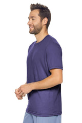 Expert Brand USA-Made Men's TriTec Activewear Performance Crewneck Short Sleeve T-Shirt