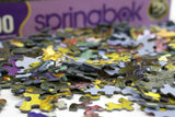 Springbok Christmas Morning 500 Piece Jigsaw Puzzle - This Classic Scene of a Cozy Christmas Morning Under The Tree is Colorful and Relaxing
